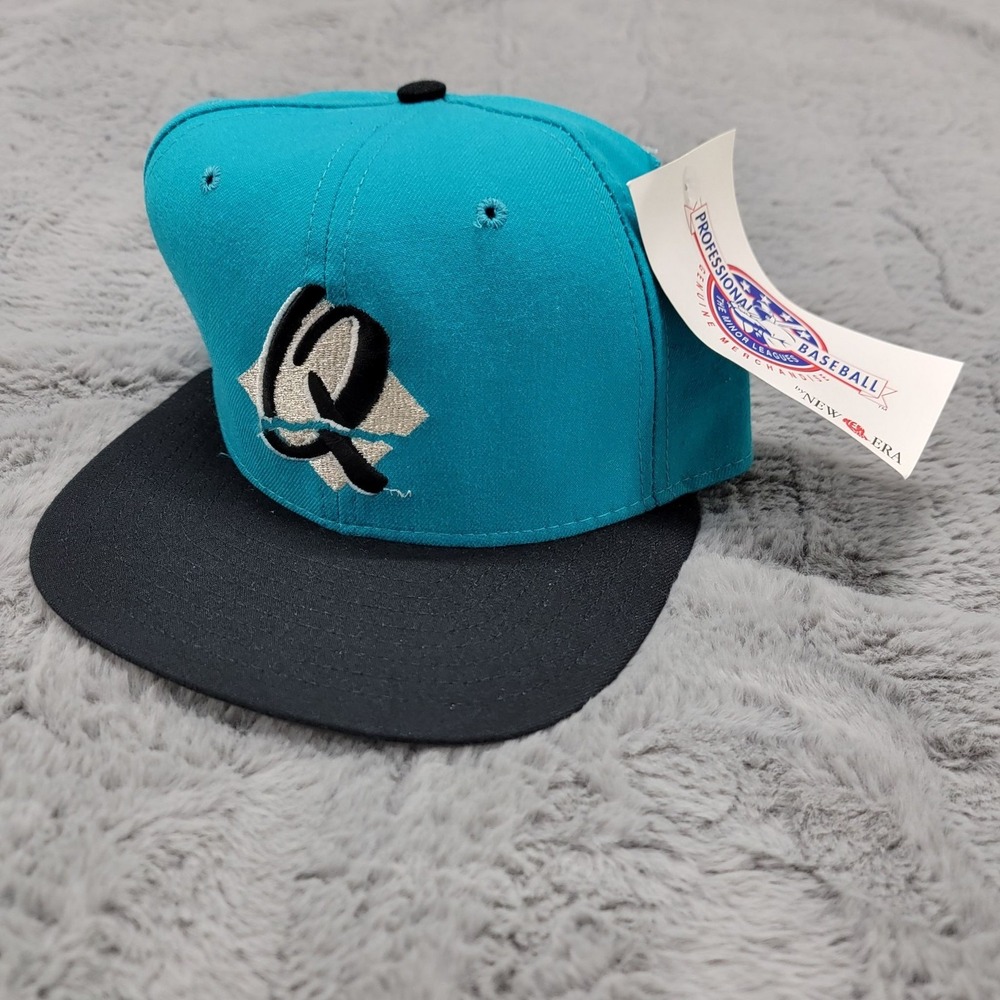 Vintage Rancho Cucamonga Quakes Hat Cap Mens OSFM Teal MiLB Baseball New Era